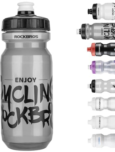 ROCKBROS Bike Water Bottle 20oz-25oz Squeeze Cycling Water Bottle BPA Free