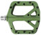 FIFTY-FIFTY Fahrradpedale, Nylon Composite MTB Pedale, rutschfest Mountainbike Pedale, 9/16 Zoll Flat Pedal MTB für All Mountain, Enduro, Downhill, E-Bike (Olive Grün)