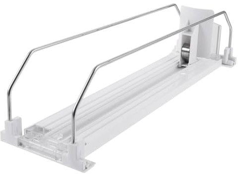 LOEFLIFA Distributore Automatico di Bevande Organizzatore di Lattine per Frigorifero Scivolo per Bevande Pusher per Supermercato Design Semplice e Pratico per Birra Soda e Vino Frizzante