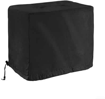 Solution de couverture sécurisée pour grand barbecue à gaz infrarouge fabriqué à partir de tissu Oxford 600D avec cordon de serrage pour résister au vent (43,2 x 43,2 x 38,1 cm)
