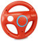 smardy Lenkrad für Wii Fernbedienung, Rot, Racing Wheel für Rennspiele Kompatibel mit Nintendo Wii, Wii U Controller für Mario Kart Spiele, Racing Games