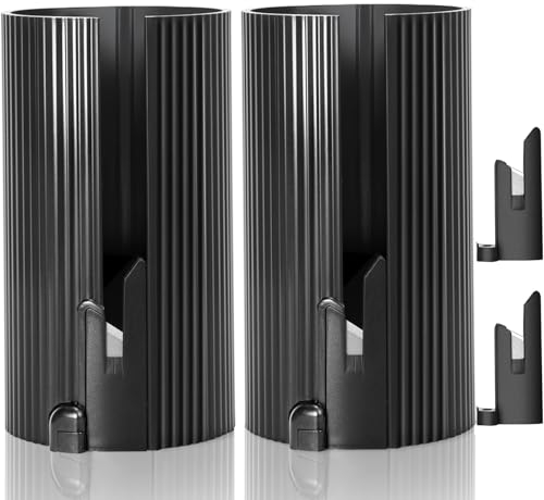 TRILINK Replaceable Sliding Wrapping Paper Cutter [2-Pack with 4 Blades], Gift Wrap Cutter, Christmas & Birthday Occasion, 1 count (Pack of 2)