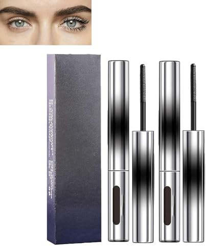 Judy Doll Mascara, Judydoll Mascara, Judy Doll Iron Brush Mascaras,3D Curling Eyelash Iron Mascaras(Black+Brown, one size ‎)