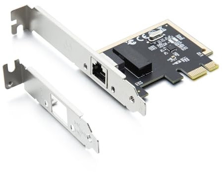 10Gtek 1Gb/s Network Card with One Port RJ45, 10/100/1000Mb/s Auto-Negotiation, for Desktop PC