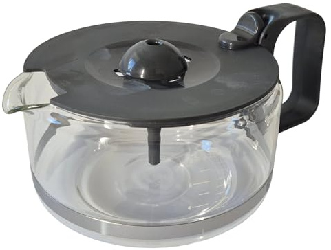 Glaskanne für Kaffeemaschine kompatibel mit Philips HD5407 HD5408 HD5412 HD5413 HD5414 CP9034