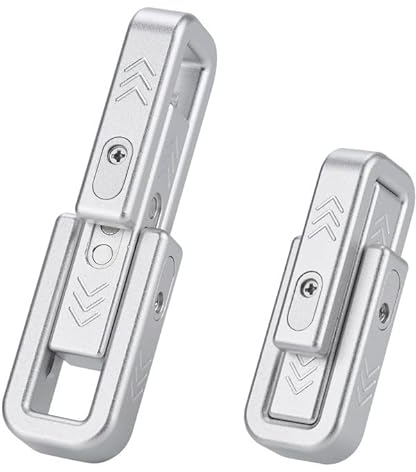 OBEST EDC Metall Fidget Slider Toy Spinner Fidget mit Schieber Deluxe Anti-Stress-Schreibtisch EDC Spielzeug aus Metall um Stress abzubauen,Neuheit Fidget Geschenke für Kinder Erwachsene