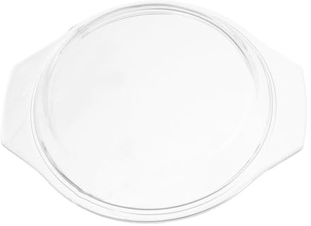 PRETYZOOM Tapa de vidrio para horno de microondas, fundas reutilizables para salpicaduras de alimentos, cubierta de salpicaduras de microondas, cubierta de alimentos reutilizable para microondas,