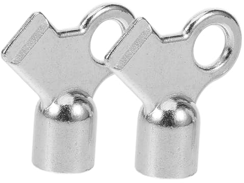 PLAFOPE 2stücke Heizkörperventilschlüssel Aus Aluminiumlegierung Entlüftungsschlüssel Für Heizkörper Kompakt Und Langlebig Geeignet Für Verschiedene Ventiltypen Werkzeug Für