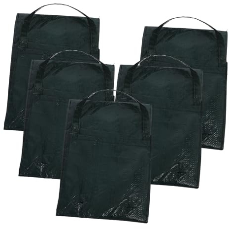 TOYZFRIENDY 5piezas Bolsas para Plantar Fresas De Unidades con Orificios para Transpiración Hechas De Material De Resistente para Jardinería Colgante De Fresas y Tomates Exteriores