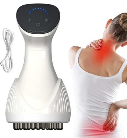 Electric Meridian Massager – Handheld Therapys Tool, Portable Relaxation Brush, Innovative Rechargeable Instrument Smart Protection System | Suitable for Body Shoulder Waist Back Thigh Recovery Care