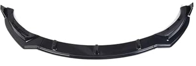 LYJstore Front Bumper Lip Chin Diffuser Body Kit Spoiler kompatibel for Tesla Model 3 Highland 2024 Tillbehör ABS Kolfiber Matt framläpp -Biltilldelning