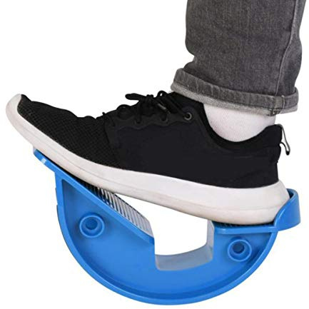DUTTY Rullo per piedi per barella per polpaccio, inclinato, per esercizi di fitness e riabilitazione della fascite, colore: blu