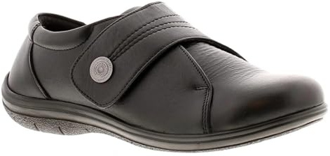 Dr Keller Rita Womens Black Leather Shoe - Size 6 UK - Black
