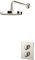 Triton Revere Thermostatic Mixer Shower - Chrome, Rear-fed, Concealed