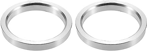 QUARKZMAN 2uds OD 78,1 mm a ID 65,1 mm Anillos Centradores Buje Aleación Aluminio para Automóviles Anillos de Centrales