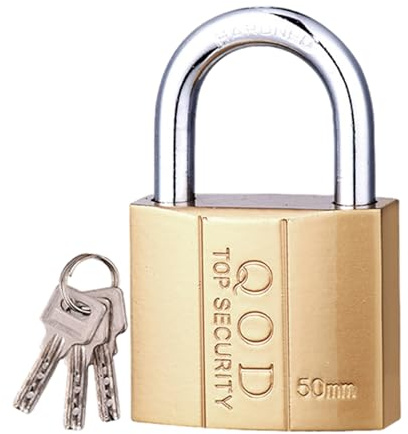 Bloqueo Y Llave - Llave De Llave | Llaves Al Aire Libre Segura | Caja De Cerraduras De Alta Seguridad | Locker De Gimnasio A Prueba De Clima A Prueba De Óxido | Libro De Servicio Pesado De Equipaje Im