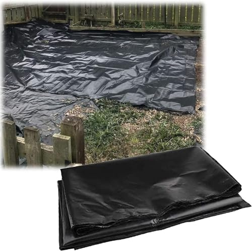 Revestimiento preformado para estanques, impermeable y flexible para una fácil instalación en el agua del jardín y estanques de peces