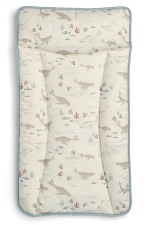 Mamas & Papas Essentials Baby Changing Mat, Easy Clean Design, Sea Friends