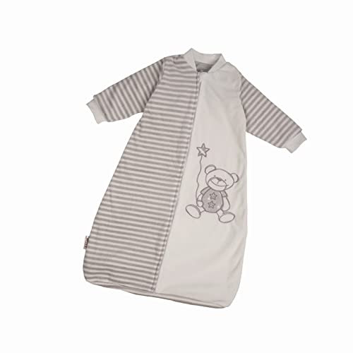 NATUZ Baby Wearable Blanket Long Sleeve Toddler Sleeping Sack With Arms 6-18 Months Tog 2.0 Soft Flannel Velour Newborn Infant Sleeping Bag 12M Warm Sleeper