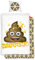 Emoji Bettwäsche Shit Happens 135 x 200 cm + 80 x 80 cm 100% Baumwolle in Renforcé-Linon-Qualität Wende-Bettwäsche Bettbezug Bettzeug Emojis Pile of Poo Emoti Poop Smiley deutsche Größe EM 042