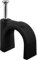 goobay 64686 Abrazadera de Cable, Negro, 16 Millimeter