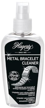 Hagerty Metal Bracelet Cleaner | Limpiador para acero inoxidable,oro,etc.| Suave producto de limpieza de complementos como correas de relojes de metal y pulseras | Limpieza y cuidado rápido y duradero