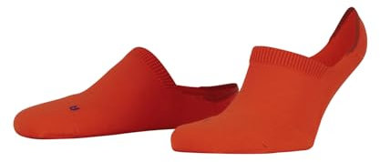 FALKE Unisex Cool Kick Invisible U In Soft Breathable Quick Drying No-Show Plain 1 Pair Liner Socks, Orange Ray 8061, 11-12.5