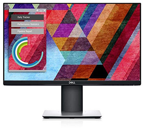 Dell P2419HC,24 Zoll, Full HD 1920x1080,60 Hz, IPS entspiegelt,16:9,5 ms (extrem), höhenverstellbar/neigbar/drehbar, VESA, DisplayPort, USB-C, HDMI,3 Jahre Austauschservice, schwarz/silber