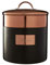 Premier Housewares 507353 Bread Bin, Stainless Steel, Brown