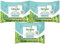 3 Pack of Simple Daily Skin Detox Clear + Matte Cleansing 20 Wipes For Oily, Blemish-Prone Skin Deeply Cleanses, Remove Make-up, and Mattifies, No artificial perfume or color