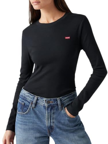 Levi's Essential Housemark Long-Sleeve Tee T-Shirt Femme