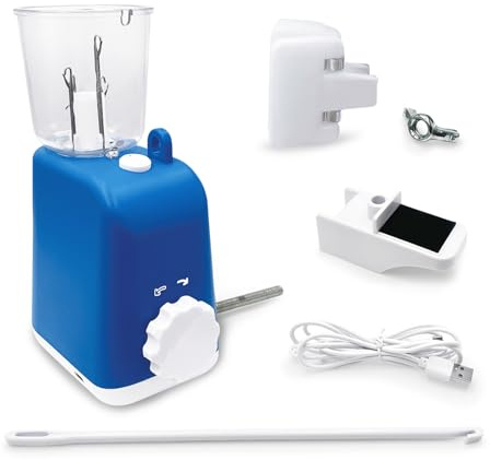 Tricotin Elettrico, Tricotin Macchina per Maglieria, Mulino per Maglieria Tricotin Elettrico Creazione di Tubi in Maglia Filo per Tricotin Kit Automatico Strumento per Maglieria Tessitore