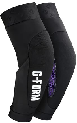 G-Form Terra Mountainbike Ellbogenschützer - Schutzausrüstung für Radfahren, Skateboarding & mehr - Flexibler & atmungsaktiver Ellbogenschützer - Schwarz, Erwachsene Groß