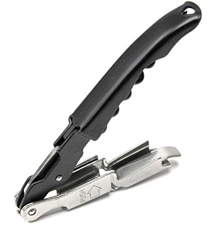 Coutale - Cavatappi Sommelier Doppia Leva - Mod. INNOVATION Nero -