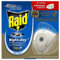 Raid Recharges pour Diffuseur Électrique à Sable Compressé, Anti-Moustiques, Moustiques Tigres, Mouches et Fourmis, Night & Day Trio, Insecticide, Lot de 3