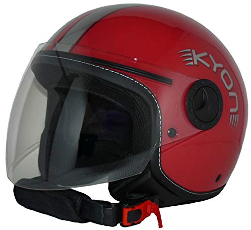 protectWEAR Jethjälm med långt visir H710-BR