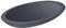 StoneArt Waschbecken Mineralguss Aufsatzwaschbecken Waschtisch Handwaschbecken Waschschale für Bad und GÄSTE WC LC117 59x34cm beton-grau matt
