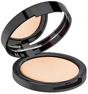 Malu Wilz Silk Touch Compact Powder Nr. 20 Soft Beige I Puder Make up I Samtweicher Puder für mattierten, zarten Teint I Zum Fixieren des Make ups