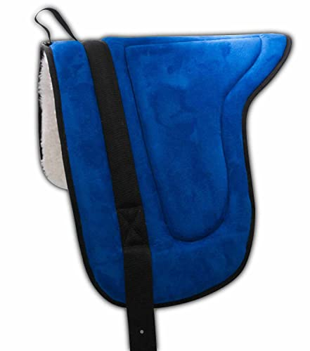 AMKA Reitpad Bareback Pad Reitkissen mit Sattelgurt Shetty Pony Warmblut mit Haltegriff