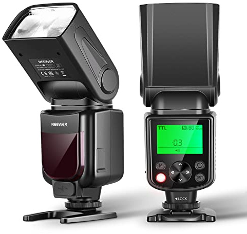 NEEWER NW645II-S TTL Flash Speedlite Amélioré, HSS Sync Rideau Arrière, Speedlight Compatible avec Sony A9 II A9 A7R V IV III II A7 IV III A7S III II A7C A1 A6600 A6500 A6400 A6100 A6000 A99 A350