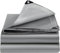EEATUZTL Bâche Imperméable, Bâche de Protection en Polyéthylène, UV Résistant Bache Camion, Pergola, Serre, Baches Imperméables pour Exterieur, Jardin, Tonnelle, Camping, Meubles, Argent-2x3m