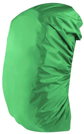 Copri Zaino per Pioggia Coprizaino Impermeabile Riflettente 30-100L Copertura Zaino Antipioggia Universale Copri borsa antipioggia per ciclismo, escursionismo, campeggio (Verde Erba, 60-70L)