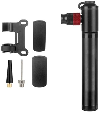 Gonfleur de pneu de vélo portable double valves portables petites pompes de pneus de cycle CO2 gonfleur rapide gain de place montage cadre petites pompes à pneus de vélo