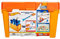 Hot Wheels GCF91 - Track Builder Fässer-Stunt Box und Starter, Spielzeug Autorennbahn ab 6 Jahren