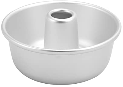 Angel Food Cake Pan, 5 inch Round Chiffon Cake Mold Aluminum Tube Pan Baking Cake Mould for Baking