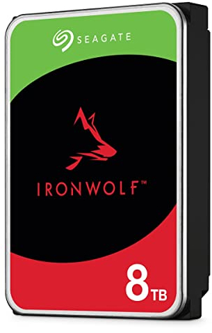 Seagate Disco rigido Ironwolf 3,5 8 TB SATA 6 GB/s