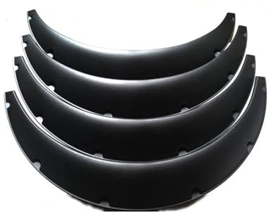 Passaruota Trim Parafanghi Universali Flessibili Per Auto Passaruota Extra Larghi 4 Pezzi 3,5/90 Mm Parafanghi Per Passaruota