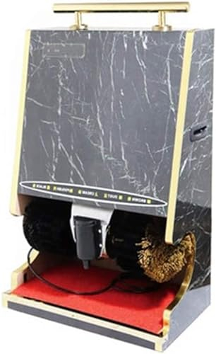ASEENXPS Limpiabotas eléctrico, tipo de piso Máquina de lustrado de zapatos de inducción automática grande Uso Cargar Banco de hotel Máquina de lustrado de zapatos de inducción automática grande Uso C
