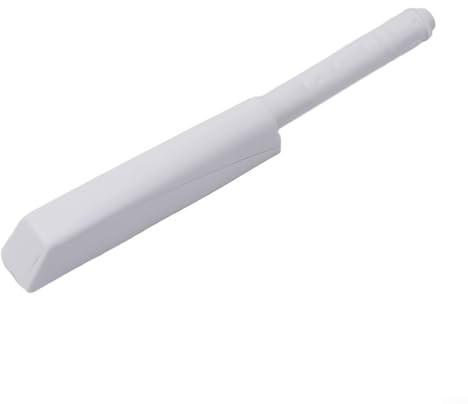 Pumixiy Puerta de gabinete ABS Empuje para abrir cierre magnético, sistema de liberación táctil de hardware, para cajones de cocina, armarios, muebles de tocador (blanco)