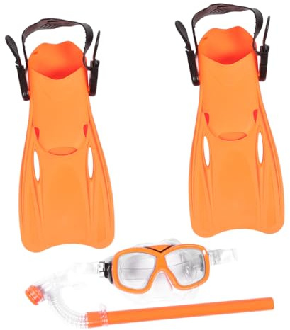 CONGARTENO Ensemble De Plongée pour Adultes Masque De Plongée Adulte Tuba Plastique Solide Léger Compact Natation Pratique Usage Débutant Et Professionnel